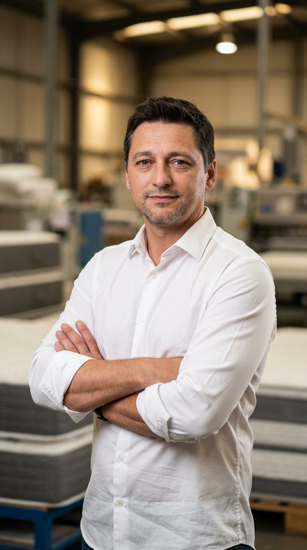 Andries Taljaard, founder and CEO of Mr Mattress
